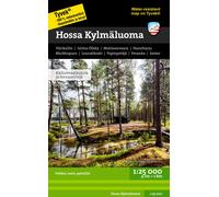 Carte de randonnée - Hossa Kylmäluoma (Finlande) | Calazo