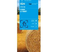 Carte de randonnée IGN Série Bleue n° 0719 - Plouay, Le Faouët
