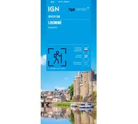 Carte de randonnée IGN Série Bleue n° 0919 - Locminé, Josselin