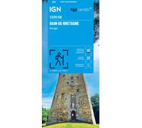 Carte de randonnée IGN Série Bleue n° 1220 - Bain-de-Bretagne, Rougé