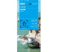 Carte de randonnée IGN Série Bleue n° 1432 - Saujon, Cozes