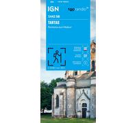 Carte de randonnée IGN Série Bleue n° 1442 - Tartas, Pontonx-sur-l'Adour