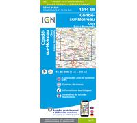 IGN Carte Condé-sur-Noireau / Clécy / Suisse Normande (1514)