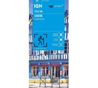 Carte de randonnée IGN Série Bleue n° 1712 - Lisieux, Cambremer
