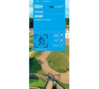 Carte de randonnée IGN Série Bleue n° 1722 - Noyant, Savigné-sur-Lathan