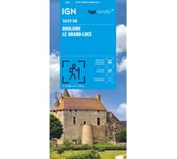 Carte de randonnée IGN Série Bleue n° 1819 - Bouloire, Le Grand-Lucé