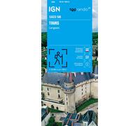 Carte de randonnée IGN Série Bleue n° 1822 - Tours, Langeais