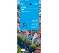 Carte de randonnée IGN Série Bleue n° 1840 - Agen, Port-Sainte-Marie