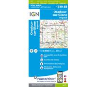 IGN – Carte 1930SB Oradour-sur-Glane Brigueuil – Échelle 1:25 000
