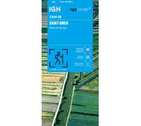 Carte de randonnée IGN Série Bleue n° 2304 - Saint-Omer, Aire-sur-la-Lys