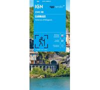 Carte de randonnée IGN Série Bleue n° 2341 - Carmaux, Valence-d'Albigeois