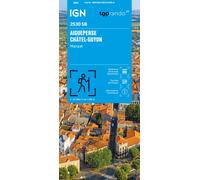 Carte de randonnée IGN Série Bleue n° 2530 - Aigueperse, Châtel-Guyon, Manzat
