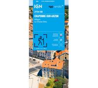 Carte de randonnée IGN Série Bleue n° 2734 - Craponne-sur-Arzon, Allègre, La Chaise-Dieu
