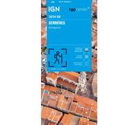 Carte de randonnée IGN Série Bleue n° 3034 - Serrières, Anneyron