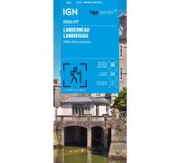 Carte de randonnée IGN TOP 25 n° 0516 OT - Landerneau, Landivisiau & PNR d'Armorique| IGN