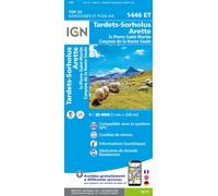Carte de randonnée IGN TOP 25 n° 1446 ET - Tardets-Sorholus, Arette & La Pierre St Martin (Pyrénées)