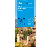 Carte de randonnée IGN TOP 25 n° 2047 OT - Saint-Girons & Couserans (Pyrénées)