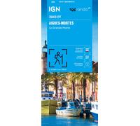 Carte de randonnée IGN TOP 25 n° 2843 OT - Aigues-Mortes, La Grande-Motte