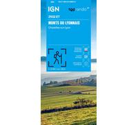 Carte de randonnée IGN TOP 25 n° 2932 ET - Monts du Lyonnais, Chazelles-sur Lyon