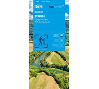 Carte de randonnée IGN TOP 25 n° 3228 OT - Oyonnax, Gorges de l'Ain, PNR du Haut-Jura