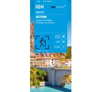 Carte de randonnée IGN TOP 25 n° 3339 OT - Sisteron, Laragne-Montéglin & Montagne de Chabre