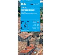Carte de randonnée IGN TOP 25 n° 3341 OT - Montagne de Lure, Les Mées, Château-Arnoux-Saint-Auban