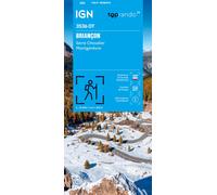 Carte de randonnée IGN TOP 25 n° 3536 OT - Briançon, Serre-Chevalier, Montgenèvre
