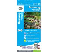 Carte de randonnée IGN TOP 25 n° 3619 OT- Bussang, Ballon d'Alsace, Grand Ballon