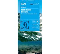 Carte de randonnée IGN TOP 25 n° 4252 OT - Monte Renoso, Bastelica (Corse)