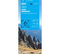 Carte de randonnée IGN TOP 25 n° 4352 OT - Aléria, Ghisonaccia (Corse)