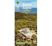 Carte de randonnée - île de Aigina (Égine) | Anavasi