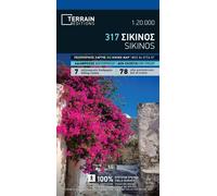 Carte de randonnée - Ile de Sikinos (Grèce) | Terrain Cartography
