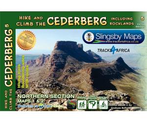 Carte de randonnée imperméable - Cederberg, lot de 2 cartes (Afrique du Sud) | Tracks4Africa