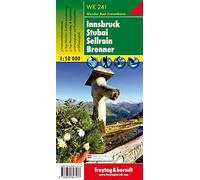 Carte de randonnée : Innsbruck, Stubai, Sellrain, Brenner
