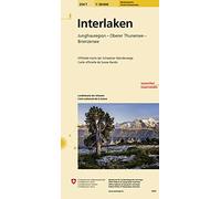 Carte de randonnée : Interlaken pédestre
