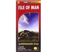 Carte de randonnée - Isle of Man XT30 | Harvey Maps - Superwalker maps