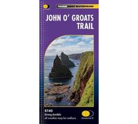 Carte de randonnée - John o'Groats Trail XT40 | Harvey Maps - National Trail maps