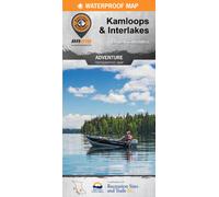 Carte de randonnée Kamloops et Interlakes | Backroads Mapbooks