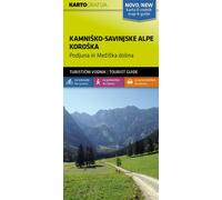 Carte de randonnée - Kamnik, Savinja Alpes (Slovénie) | Kartografija