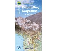 Carte de randonnée - Karpathos & Saria | Anavasi