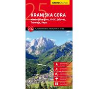 Carte de randonnée - Kransjska Gora (Slovénie) | Kartografija