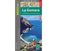 Carte de randonnée - La Gomera, avec le parc national de Garajonay | Alpina