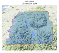Carte de randonnée - Lake District Nord XT40 | Harvey Maps - Ultramap