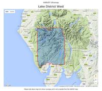 Carte de randonnée - Lake District Ouest XT40 | Harvey Maps - Ultramap