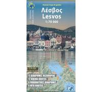 Carte de randonnée - Lesbos | Anavasi