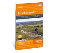 Carte de randonnée - Lillehammer (Norvège) | Calazo - 1/50 000