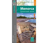 Carte de randonnée - Minorque, Cami de Cavall GR223 (îles Baléares) | Alpina