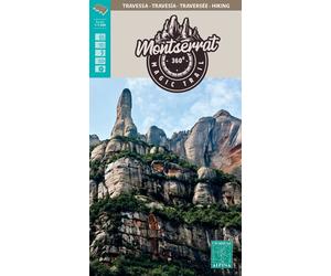 Carte de randonnée - Montserrat 360º Magic Trail (Catalogne) | Alpina