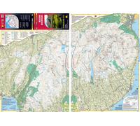 Carte de randonnée - Mourne Mountains | Harvey Maps - Superwalker maps