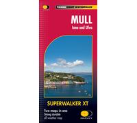 Carte de randonnée - Mull, Iona, Ulva | Harvey Maps - Superwalker maps